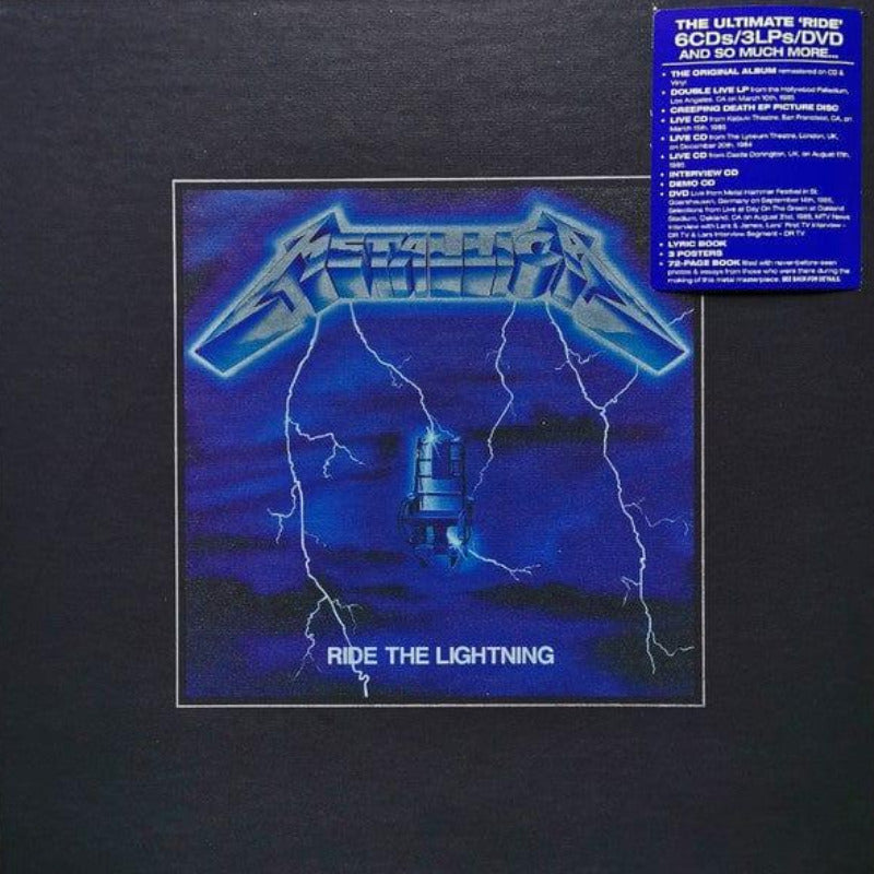 Metallica - Ride the Lightning (Deluxe Edition, Boxed Set) (6 CD, DVD, 4 LP) - Joco Records