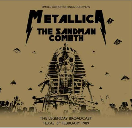 Metallica - The Sandman Cometh: The Legendary Braodcast - Texas February 5Th 1989 (Vinyl) - Joco Records