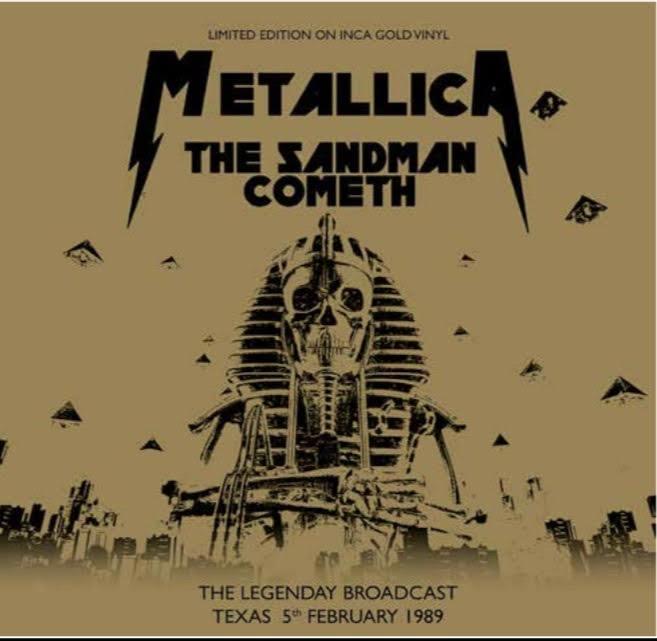 Metallica - The Sandman Cometh: The Legendary Braodcast - Texas February 5Th 1989  (Vinyl) - Joco Records