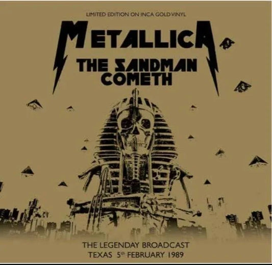 Metallica - The Sandman Cometh: The Legendary Braodcast - Texas February 5th 1989 (LP) - Joco Records