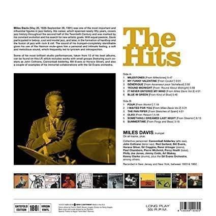 Miles Davis - The Hits (Import) (180 Gram Vinyl, Remastered) - Joco Records
