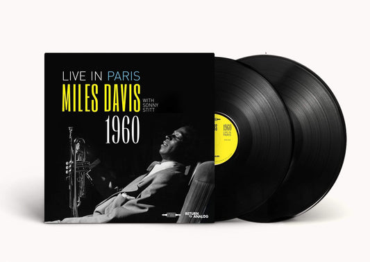 Miles Davis with Sonny Stitt - Live In Paris 1960 (180 Gram Black Vinyl | 2 LP) - Joco Records