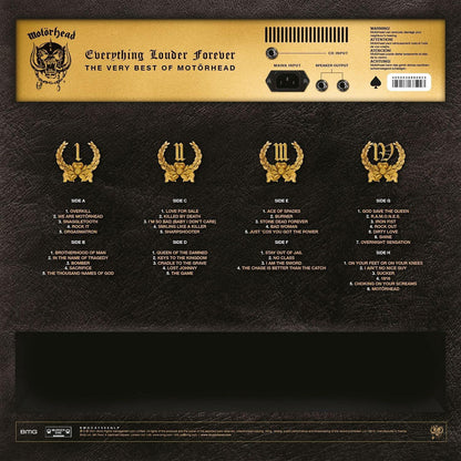 Motörhead - Everything Louder Forever - The Very Best Of (4 LP) - Joco Records