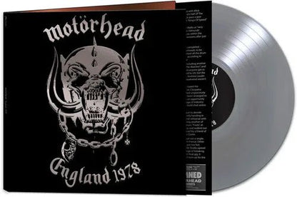 Motorhead - England 1978 (Silver Vinyl, Remastered) (LP) - Joco Records