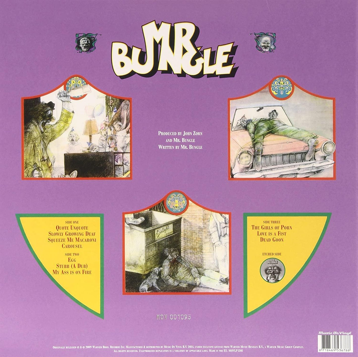 Mr. Bungle - Mr. Bungle (Limited Import, Etched, 180 Gram) (2 LP) - Joco Records