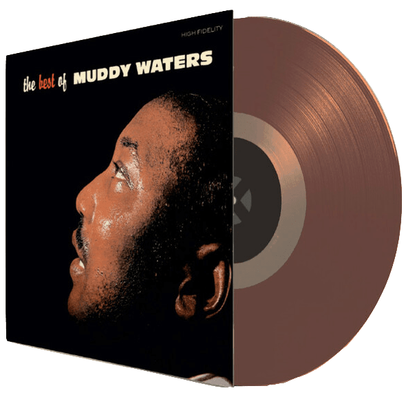 Muddy Waters - Best Of Muddy Waters (Limited Edition Import, Bonus Tracks, 180 Gram, Brown Vinyl) (LP) - Joco Records