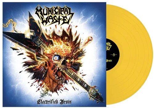 Municipal Waste - Electrified Brain (Indie Exclusive, Yellow Vinyl, Limited Edition) (LP) - Joco Records