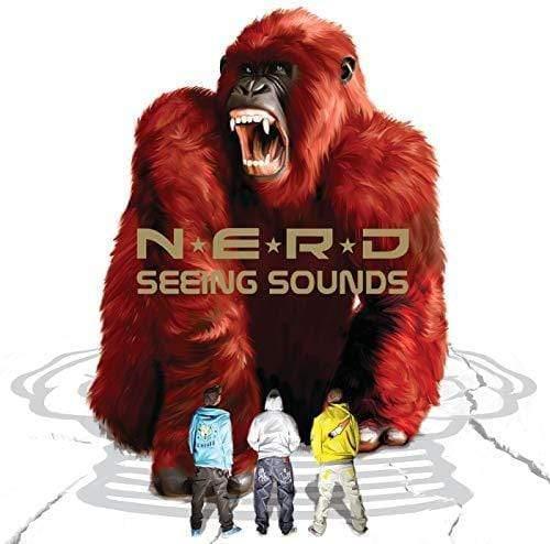 N.E.R.D. - Seeing Sounds (Red & Black Marble Vinyl) (2 LP) - Joco Records