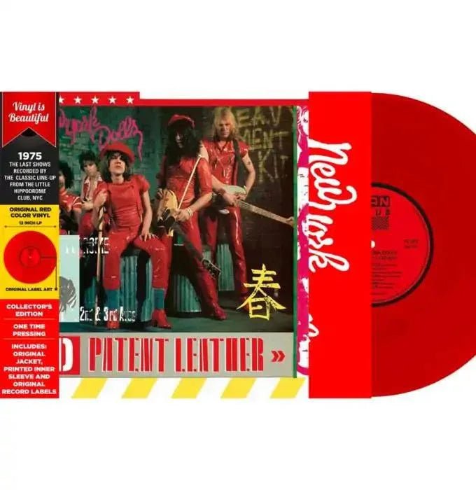 New York Dolls - Red Patent Leather (Red Vinyl) (LP) - Joco Records