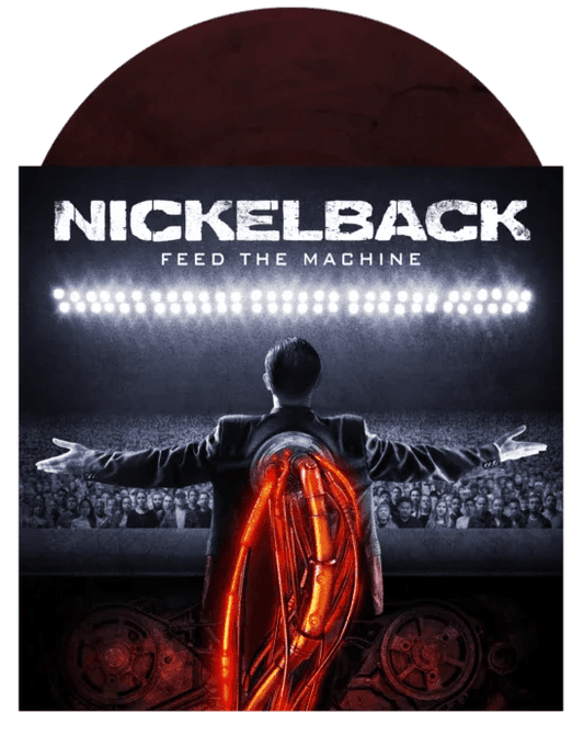 Nickelback - Feed The Machine (Limited Edition, Red & Black Marble Vinyl) (LP) - Joco Records