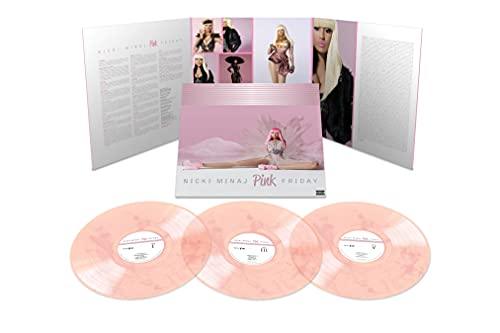 Nicki Minaj - Pink Friday (10th Anniversary) (Deluxe Pink/White Swirl) (3 LP) - Joco Records