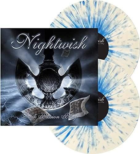 Nightwish - Dark Passion Play (White W/Blue Splatter Vinyl) - Joco Records