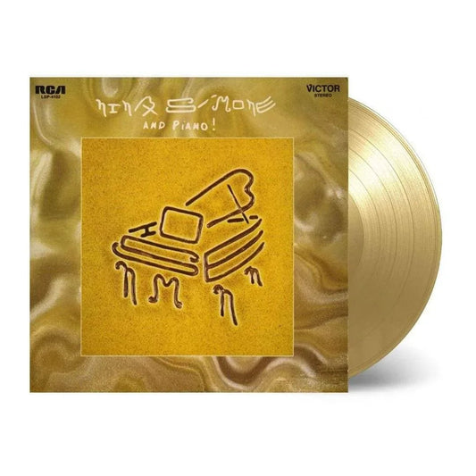 Nina Simone - And Piano! (Limited Edition, 180 Gram, Solid Gold Vinyl) (LP) - Joco Records