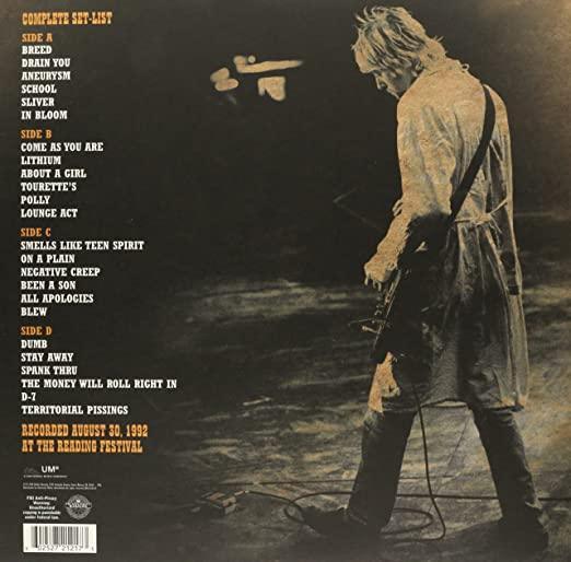 Nirvana - Live at Reading (Gatefold, 180 Gram) (2 LP) - Joco Records