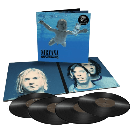 Nirvana - Nevermind (20th Anniversary Deluxe Edition) (Double Gatefold, Remastered, 180 Gram) (4 LP) - Joco Records
