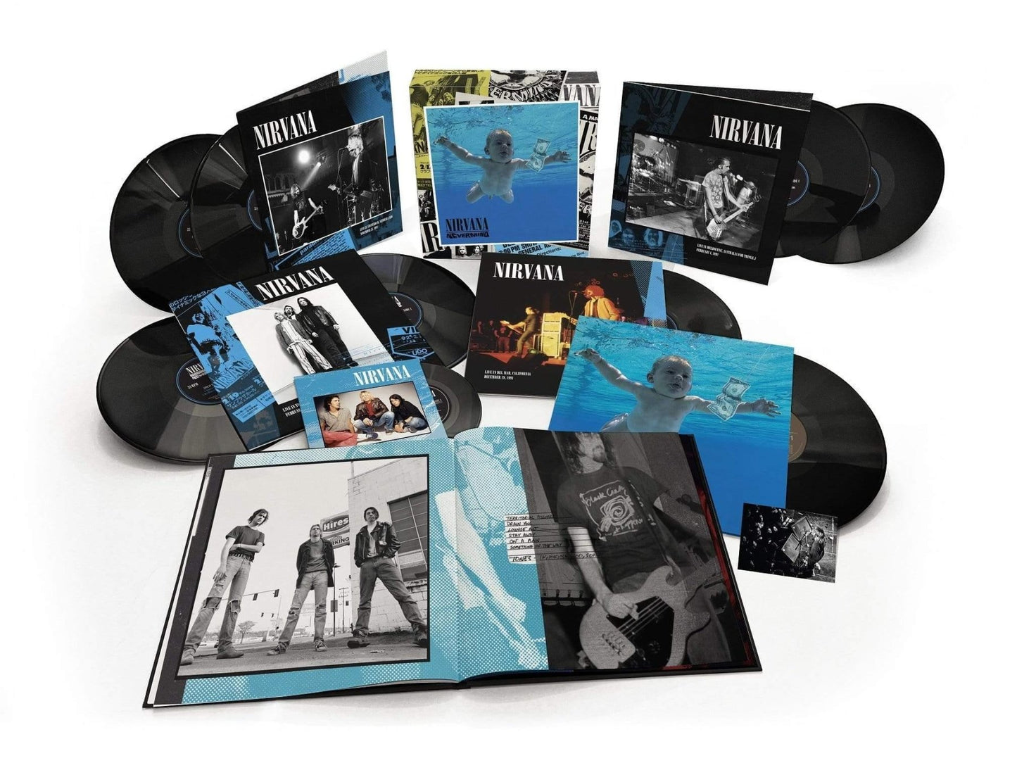 Nirvana - Nevermind (30th Anniversary) (Super Deluxe 8 LP & 7" Single) (Vinyl Box Set) - Joco Records