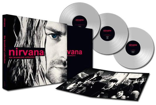 Nirvana - The Broadcast Collection (Limited Import, Deluxe Edition, Clear Vinyl) (3 LP) - Joco Records