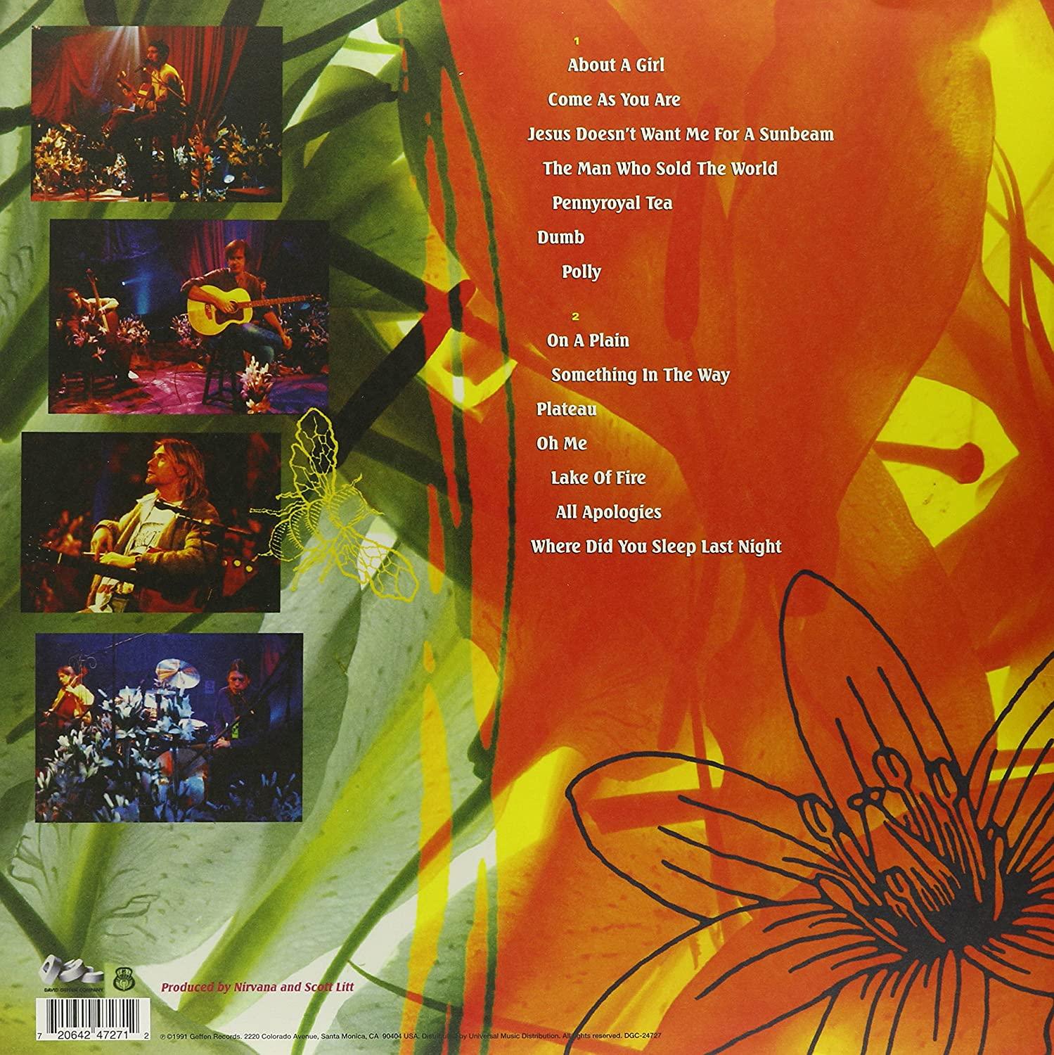 Nevermind - In Utero - MTV Unplugged - Nirvana 3 Vinyl LP Bundling - 180  gram: CDs & Vinyl 