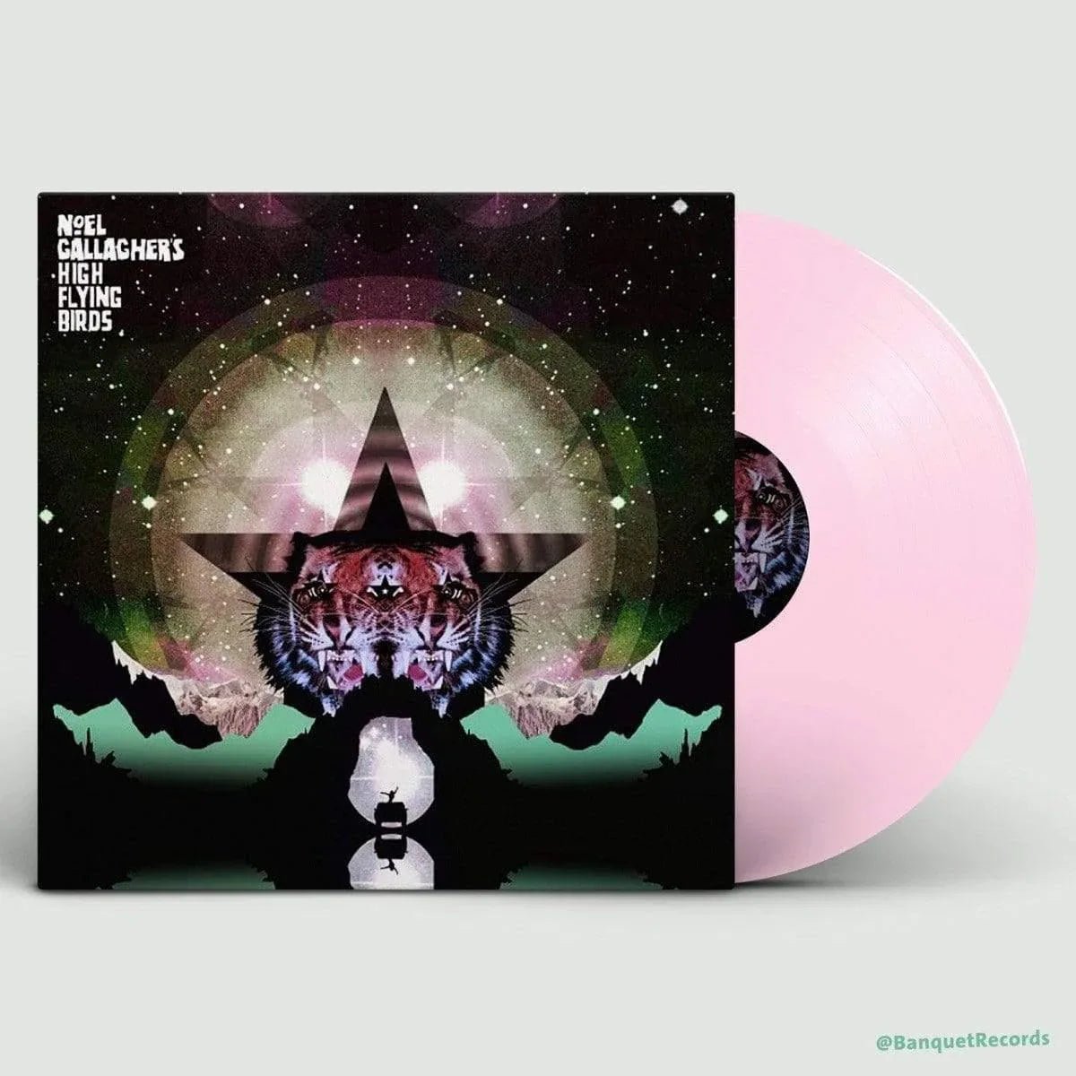 Noel Gallagher's High Flying Birds - Black Star Dancing (Indie Exclusive, Limited Edition, Pink Vinyl) (12-Inch Vinyl EP) - Joco Records