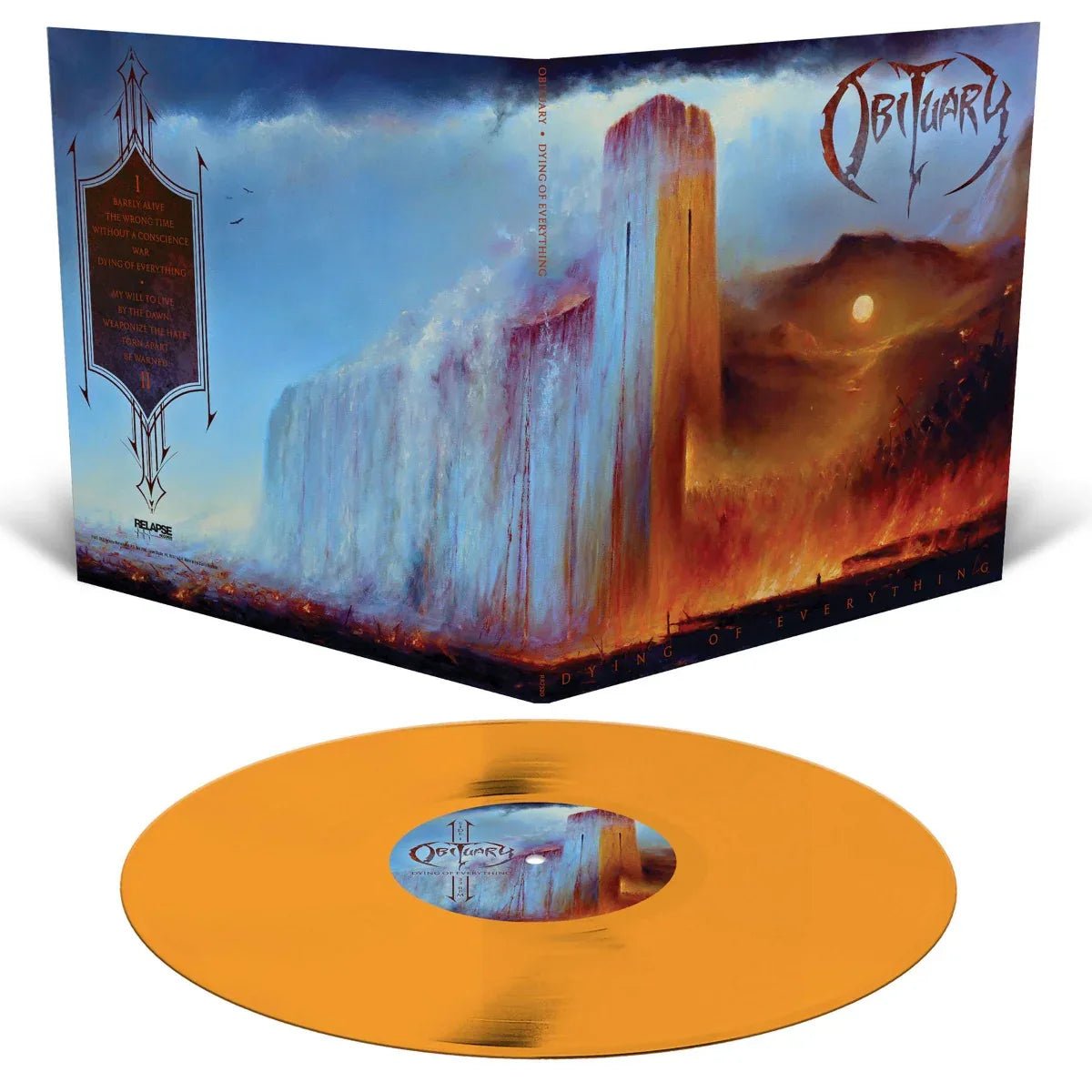 Obituary - Dying Of Everything (Indie Exclusive, Halloween Orange Vinyl) (LP) - Joco Records