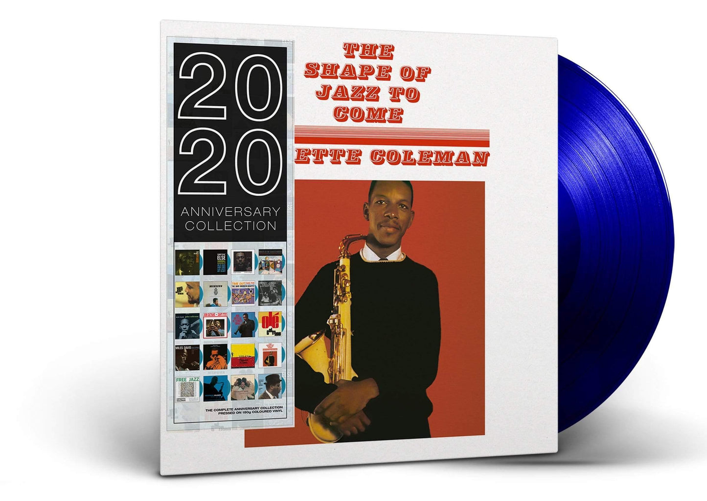 Ornette Coleman - The Shape Of Jazz To Come (Limited Edition, Blue Vinyl) (LP) - Joco Records