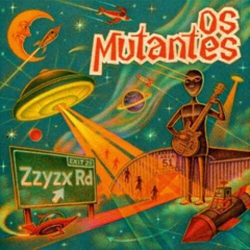 Os Mutantes - ZZYZX (Olive Green Vinyl) (LP) - Joco Records
