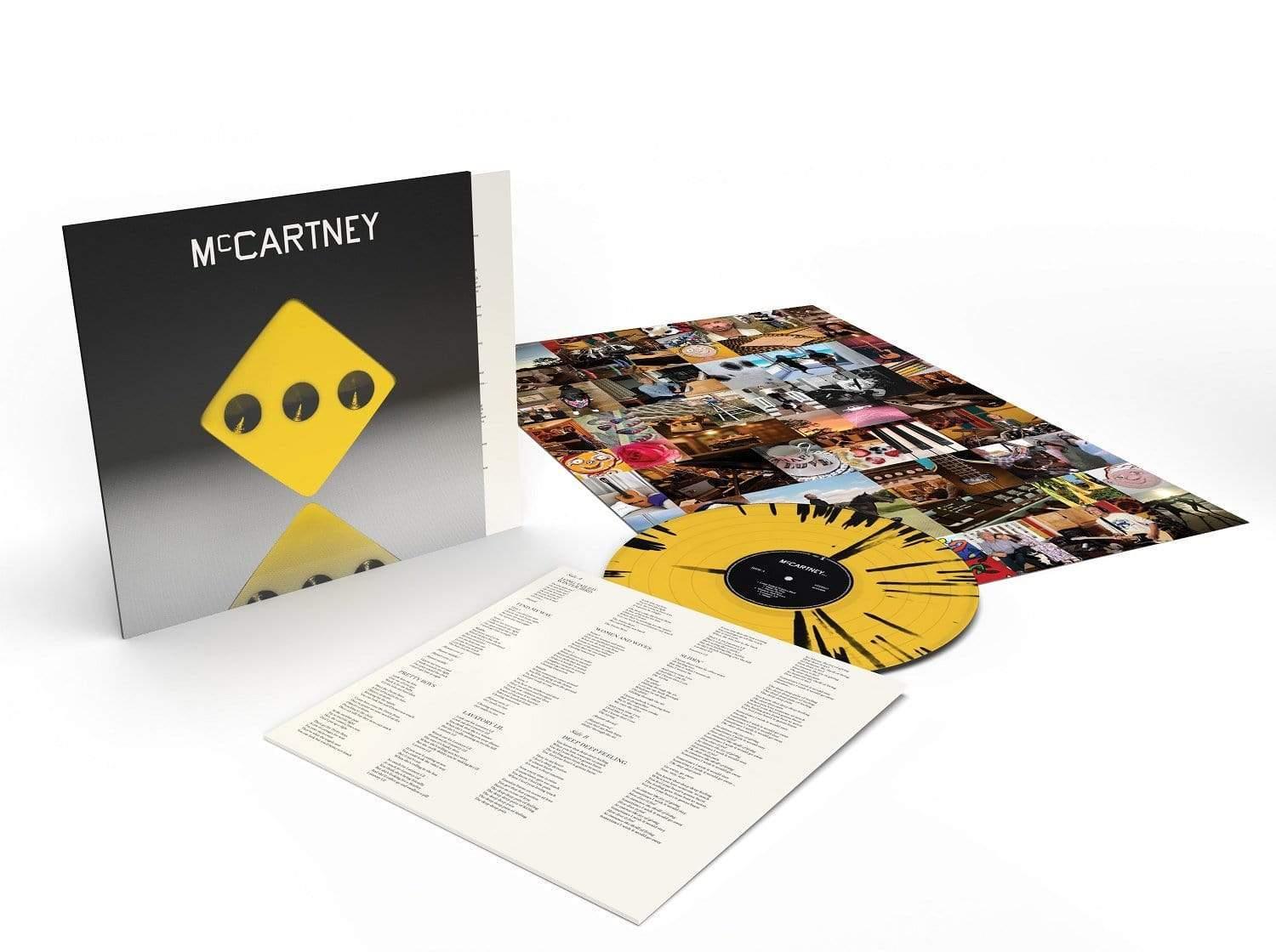 Paul McCartney - McCartney III (3333 Edition) (Yellow/Black Splatter LP) - Joco Records