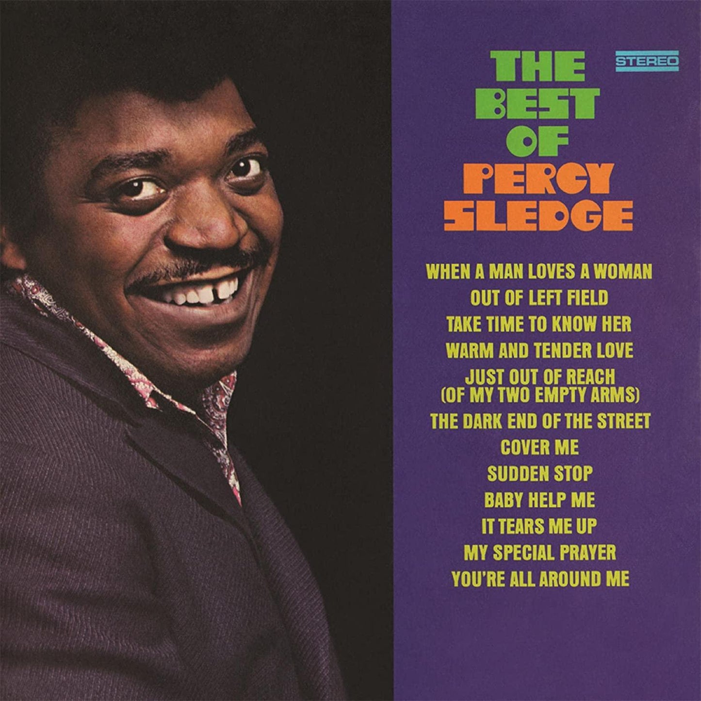 Percy Sledge - The Best Of Percy Sledge (Limited Edition, 180 Gram, Translucent Blue Vinyl) (LP) - Joco Records