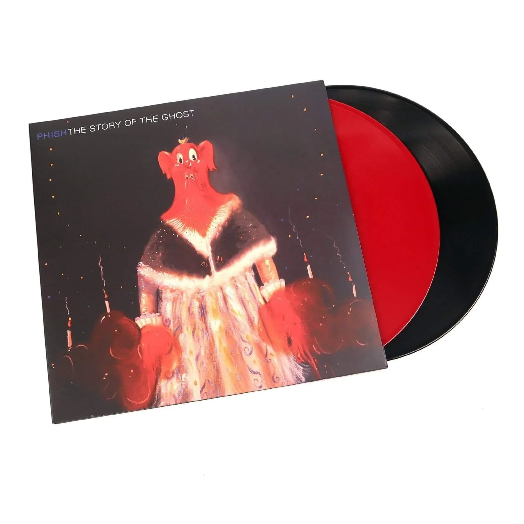 Phish - The Story Of The Ghost (Limited Edition, Red & Black Vinyl) (2 LP) - Joco Records