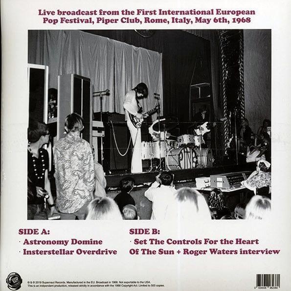 Pink Floyd - Broadcast In Rome Italy May 6Th 1968 (Limited Edition Import, Yellow Vinyl) (LP) - Joco Records