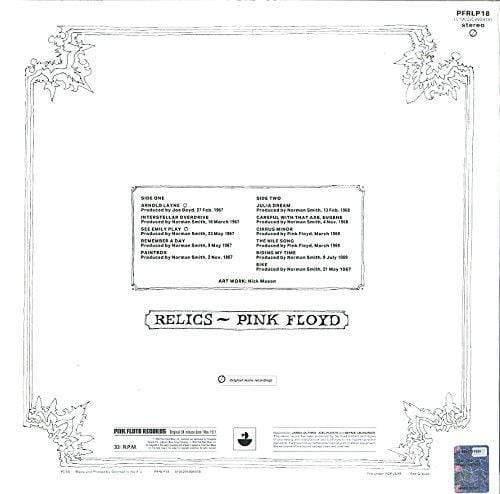 Pink Floyd - Relics (Remastered, Mono, 180 Gram) (LP) - Joco Records
