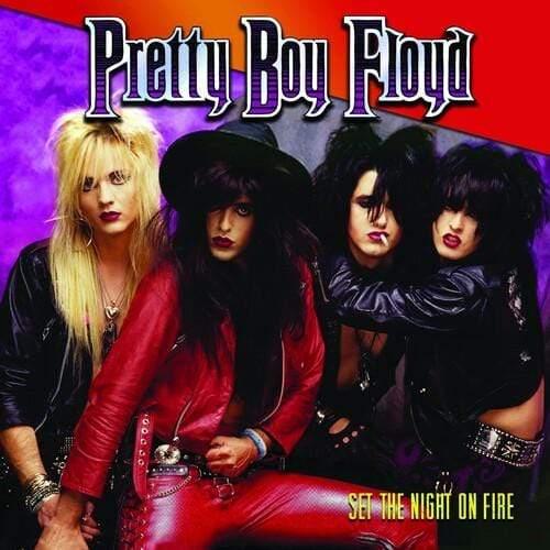 Pretty Boy Floyd - Set The Night On Fire (Color Vinyl, Limited Edition, Pink, Red) - Joco Records
