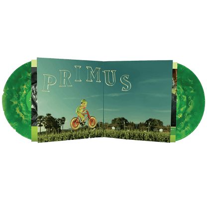 Primus - Green Naugahyde (10th Anniversary Deluxe Edition, Ghostly Green Vinyl) (2 LP) - Joco Records