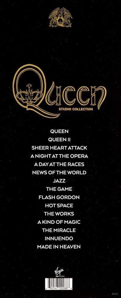 Queen: Complete Studio Box Set (Limited Edition Box Set, 180 Gram, Color Vinyl) (18 LP) - Joco Records