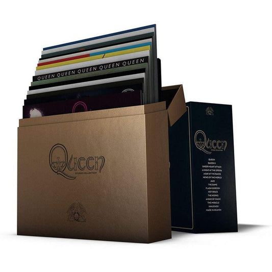 Queen: Complete Studio Box Set (Limited Edition Box Set, 180 Gram, Color Vinyl) (18 LP) - Joco Records