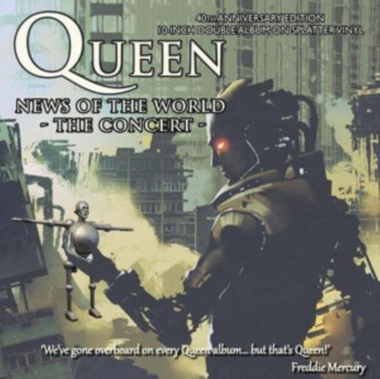Queen - News of the World: The Concert (10" Splatter Vinyl) (2 LP) - Joco Records