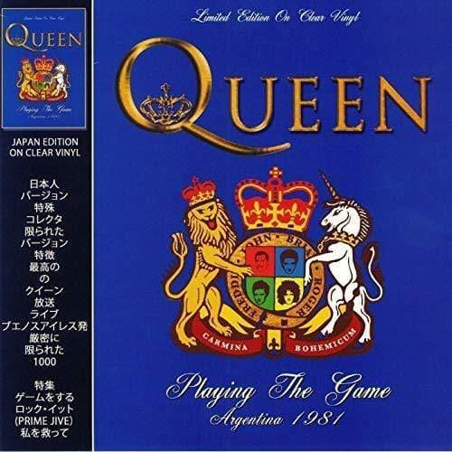 Queen - Playing The Game Argentina 1981 (Limited Edition, Clear Vinyl) (LP) - Joco Records