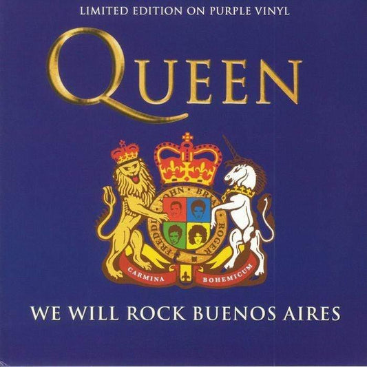 Queen - Queen - We Will Rock Buenos Aires: Limited Edition On Purple Vinyl - Joco Records