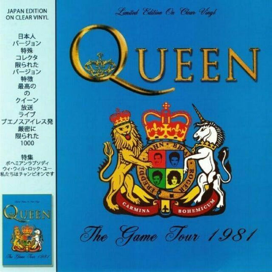 Queen - The Game Tour 1981 (Limited Edition Import, Clear Vinyl) (LP) - Joco Records