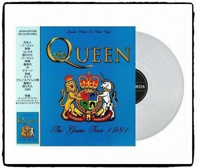 Queen - The Game Tour 1981 (Limited Edition Import, Clear Vinyl) (LP) - Joco Records