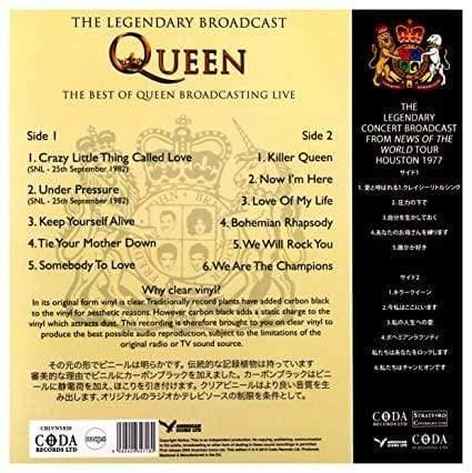 Queen - Under Pressure In America: The Very Best Of Queen Live On Air (I (LP) - Joco Records