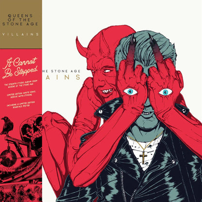 Queens of the Stone Age - Villains (Limited Edition, White Vinyl) (2 LP) - Joco Records