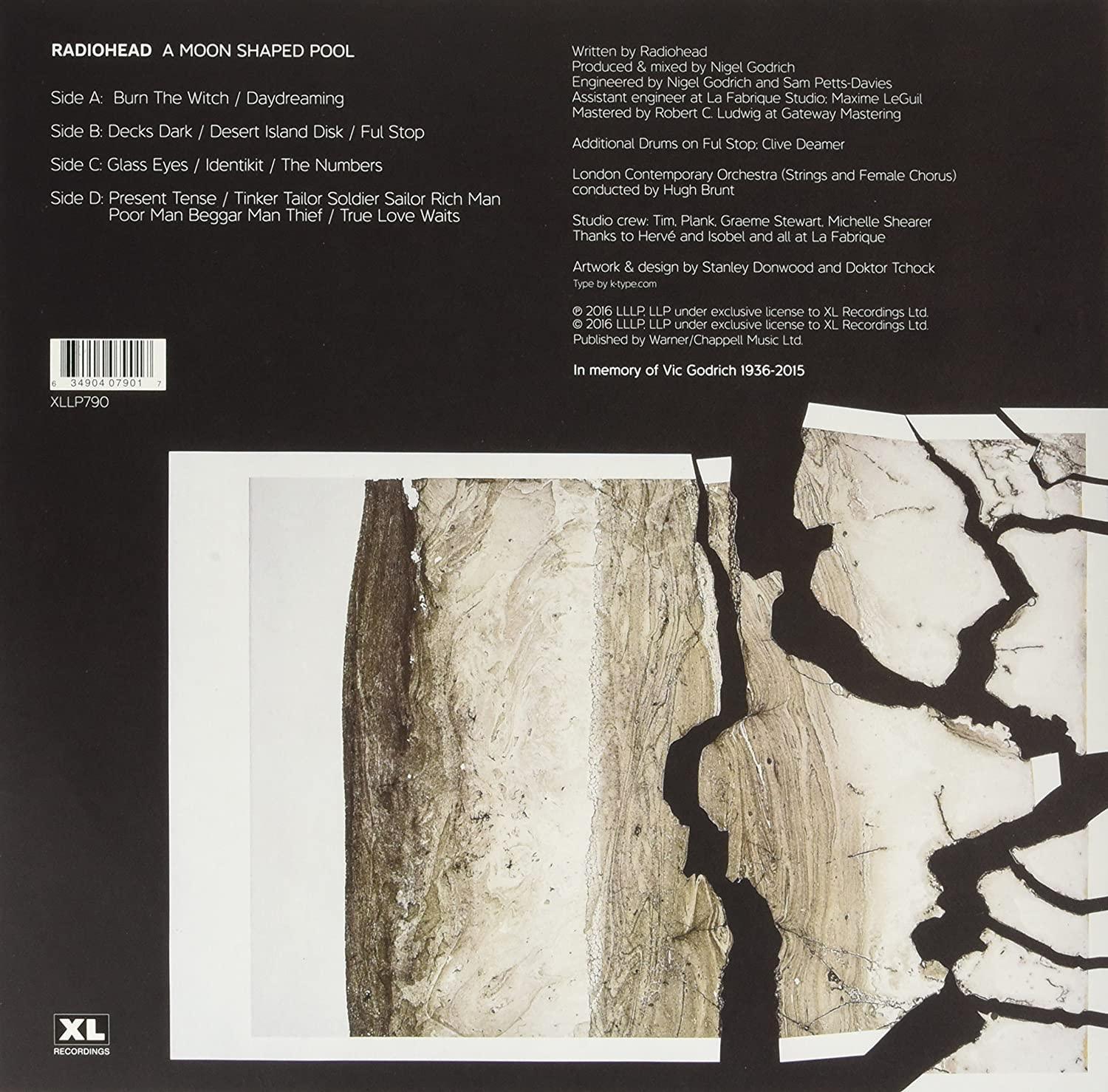 Radiohead - A Moon Shaped Pool (Indie Exclusive, 180 Gram, White Vinyl) (2 LP) - Joco Records