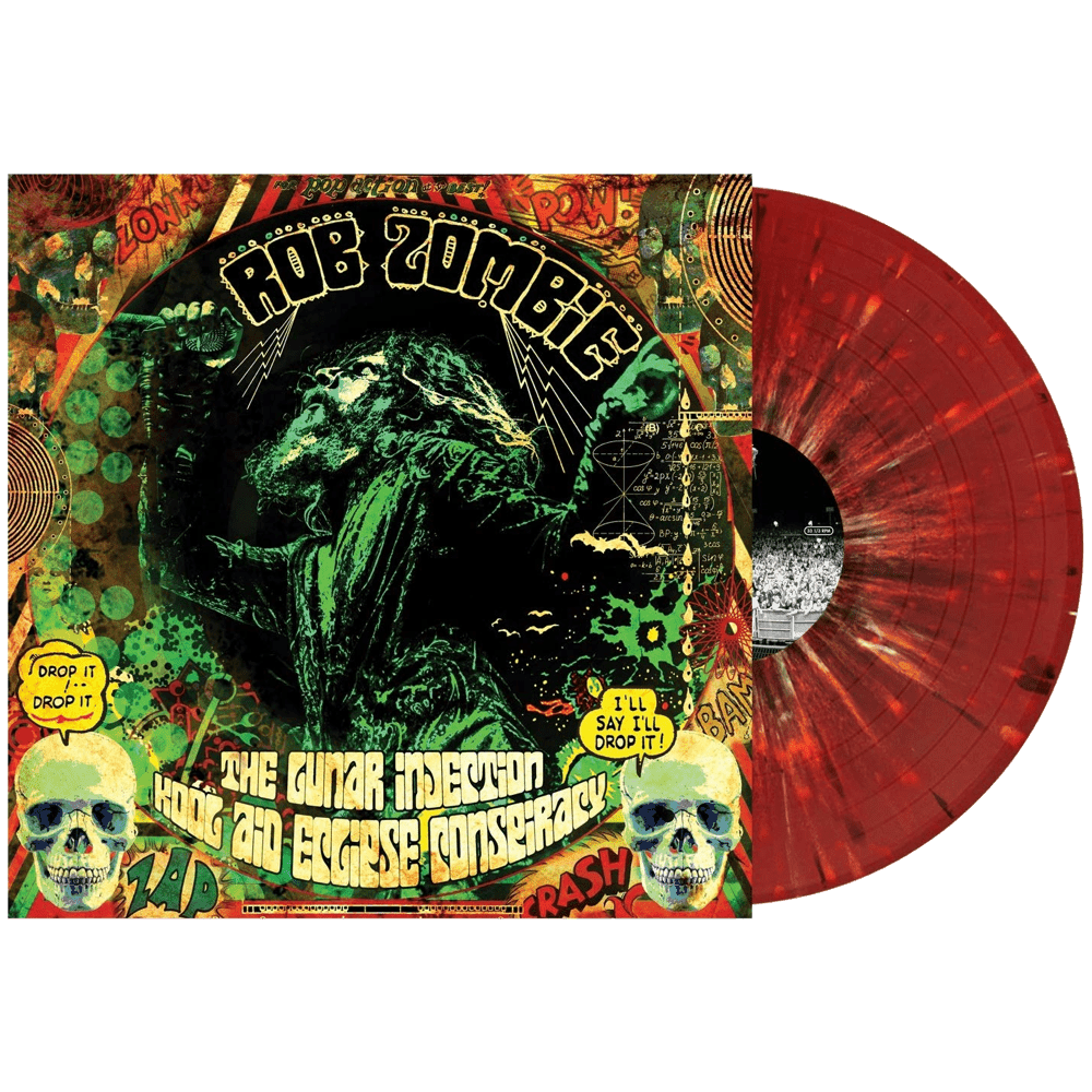 Rob Zombie - The Lunar Injection Kool Aid Eclipse Conspiracy (Limited Edition, Red, Black & White Splatter Color) (LP) - Joco Records