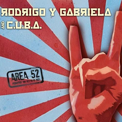 Rodrigo Y Gabriela/C.U.B.A - Area 52 (Limited Edition, Red & Blue Splatter Vinyl) (2 LP) - Joco Records