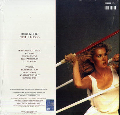Roxy Music - Flesh + Blood (Limited Edition, 180 Gram, Red Vinyl) (LP) - Joco Records