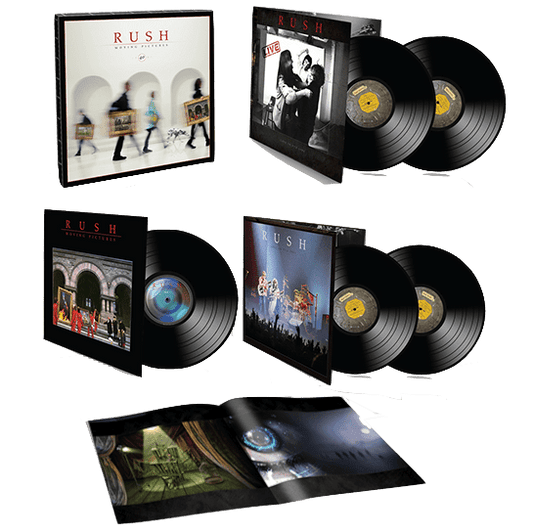 Rush - Moving Pictures (40th Anniversary, Deluxe Box Set) (Half-Speed Mastered, 180 Gram) (5 LP) - Joco Records