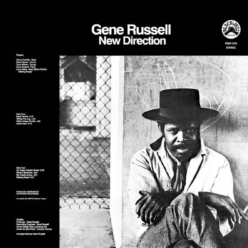 Russell, Gene - New Direction (Limited Clear With Heavy Black Swirl Vinyl Editio - Joco Records