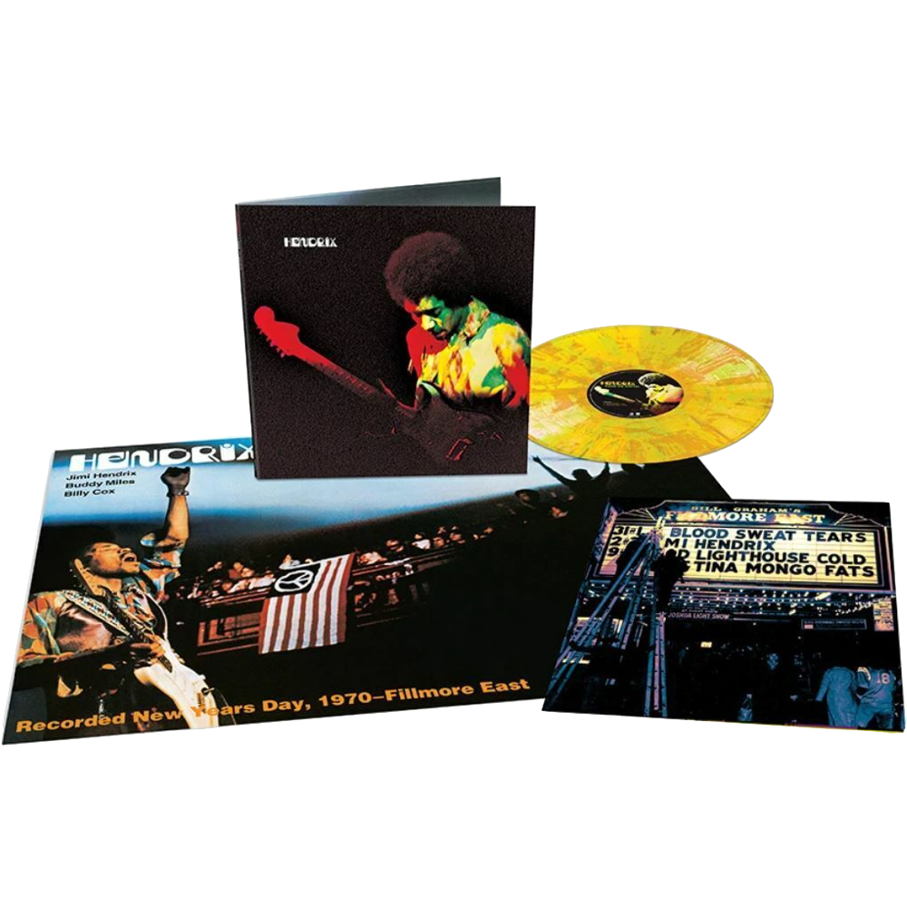 Jimi Hendrix - Band Of Gypsys (Limited Edition, 150 Gram, Red, Green, & Yellow Swirl Vinyl) (LP) - Joco Records