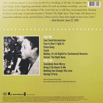 Sam Cooke - Live at the Harlem (Remastered, 180 Gram) (LP) - Joco Records